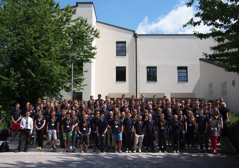 Teilnehmer und Betreuer des Sommercamp 2014