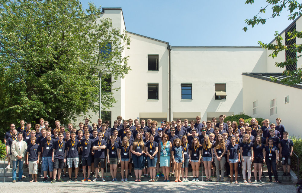 Teilnehmer und Betreuer des Sommercamp 2015